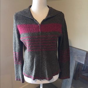 Caslon zip up hoodie sweater